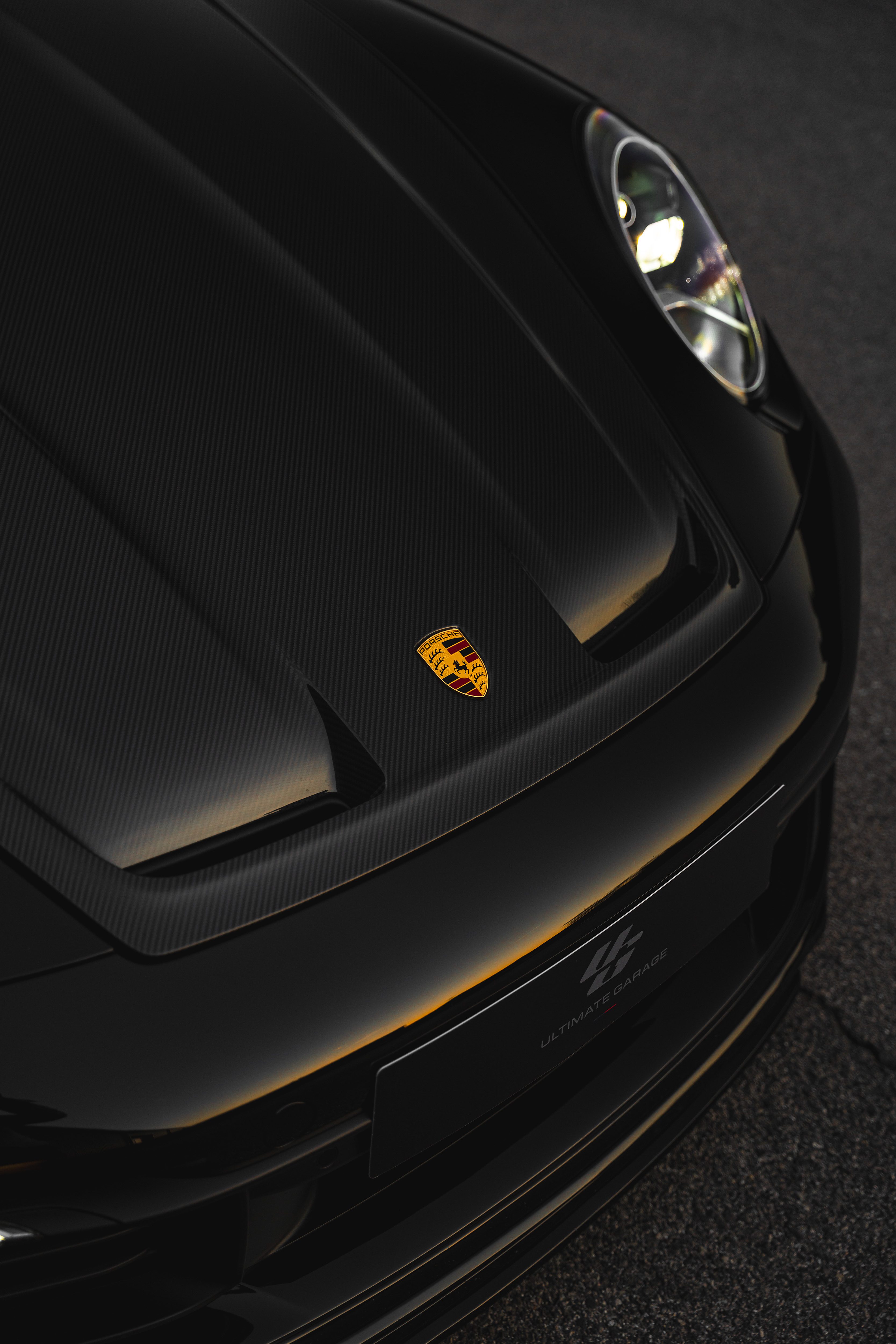 Carbon detail of a Porsche 992 TechArt — Ultimate Garage